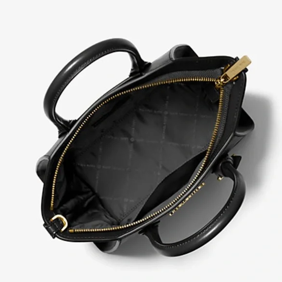 MICHAEL KORS
Avril Small Leather Top-Zip Satchel
COLOR: Black
NWT - Picture 2 of 16